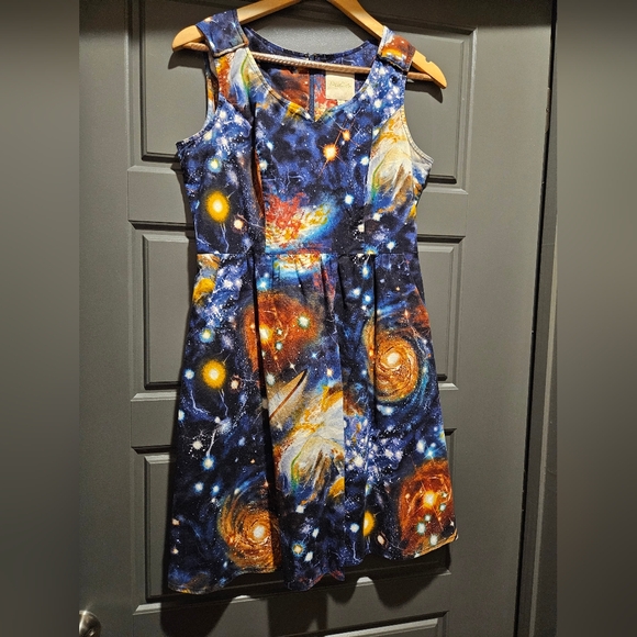 Modcloth Dresses & Skirts - Galaxy Dress With Pockets